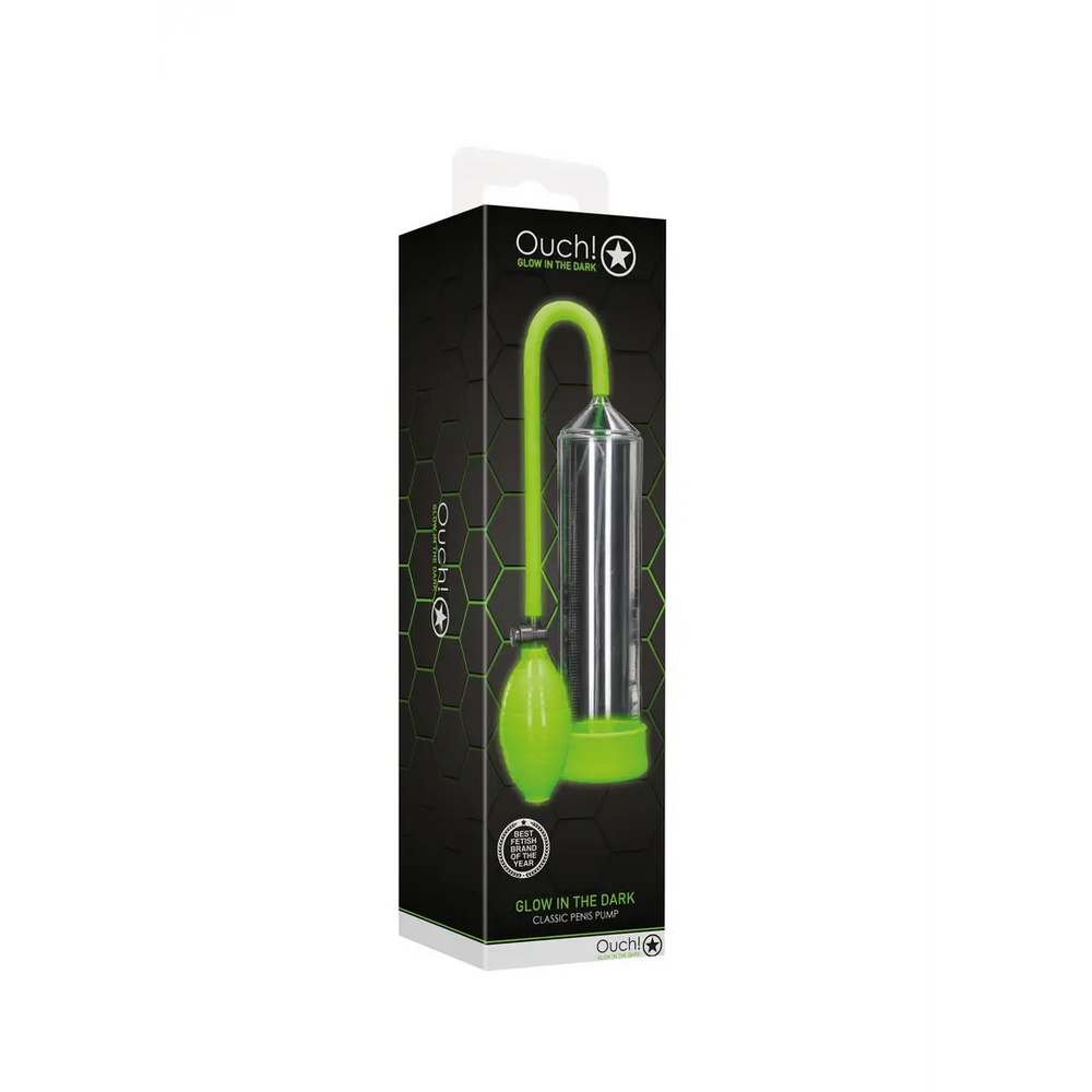 Klassieke Penispomp - Glow in the Dark - foto 4
