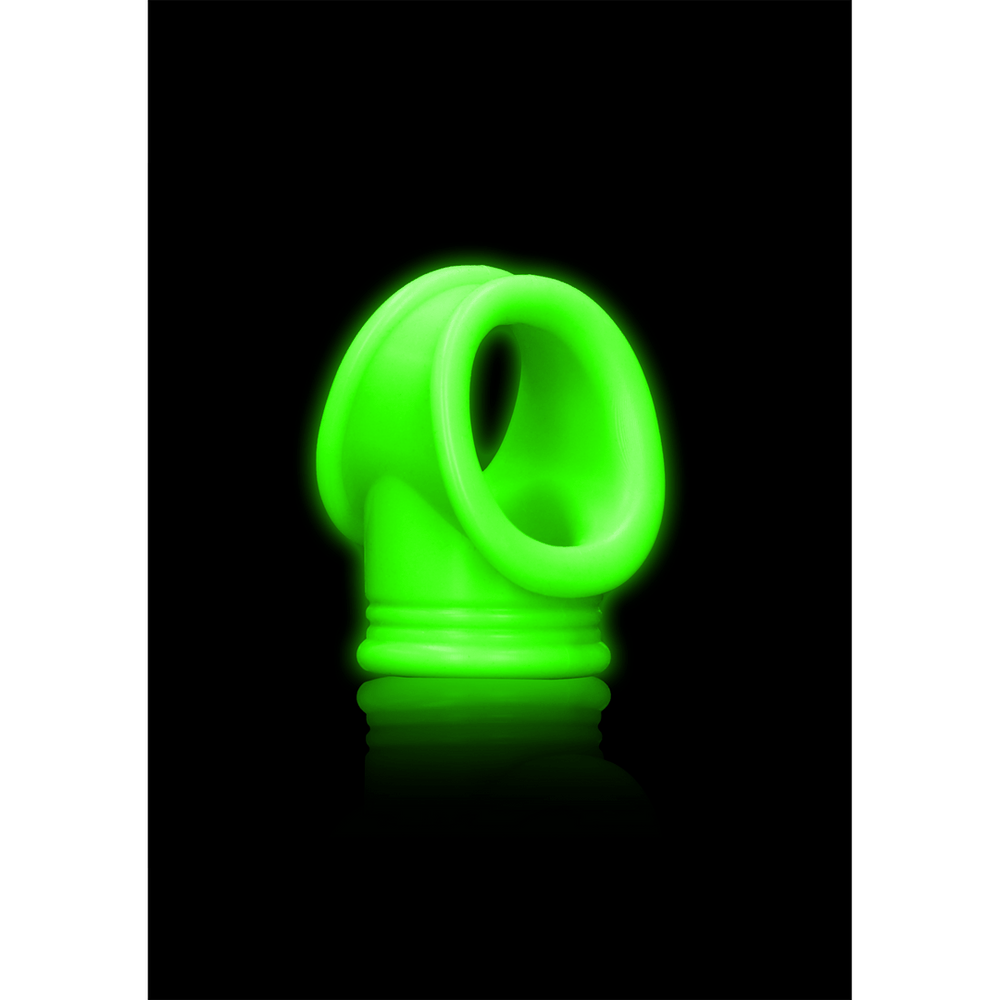 Cockring Ball Strap - Glow in the Dark