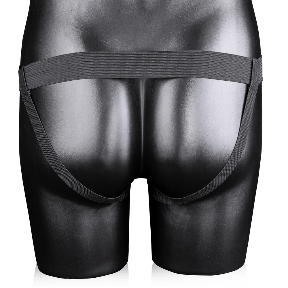 Ribbed Hollow Strap-On with Balls - 8 / 21 cm - foto 17