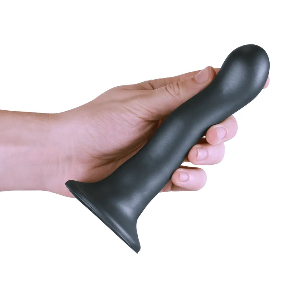 Ultra Soft Silicone Curvy G-Spot Dildo - 7'' / 17 cm - foto 4