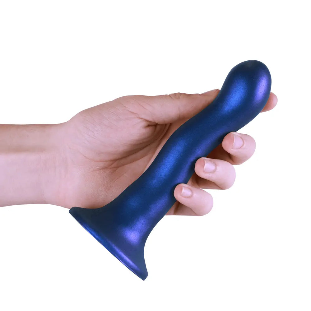 Ultra Soft Silicone Curvy G-Spot Dildo - 7'' / 17 cm - foto 9