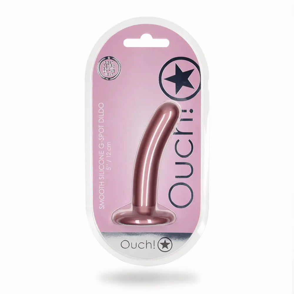 Smooth Silicone G-Spot Dildo - 5'' / 12 cm - foto 20