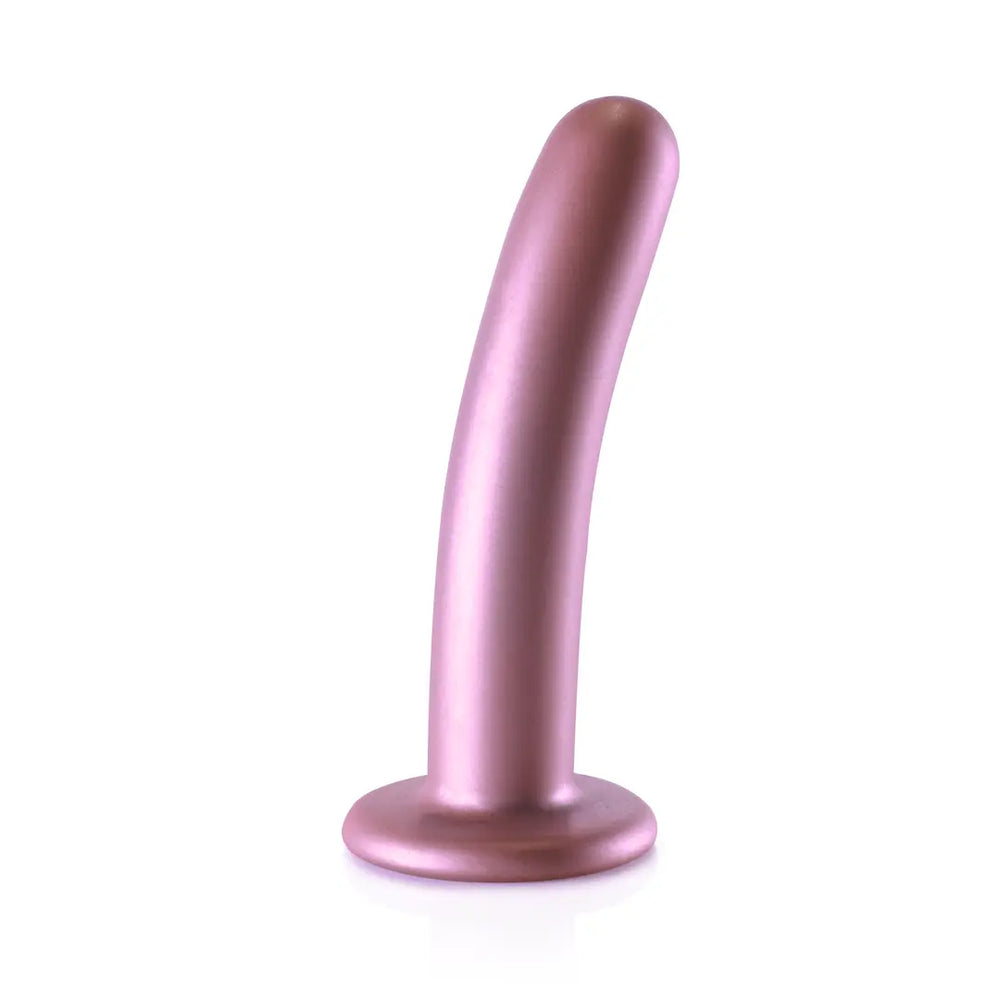 Smooth Silicone G-Spot Dildo - 6'' / 14,5 cm - foto 19