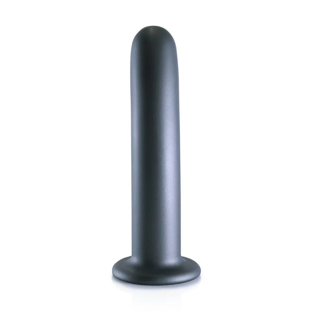Smooth Silicone G-Spot Dildo - 7'' / 17 cm - foto 2