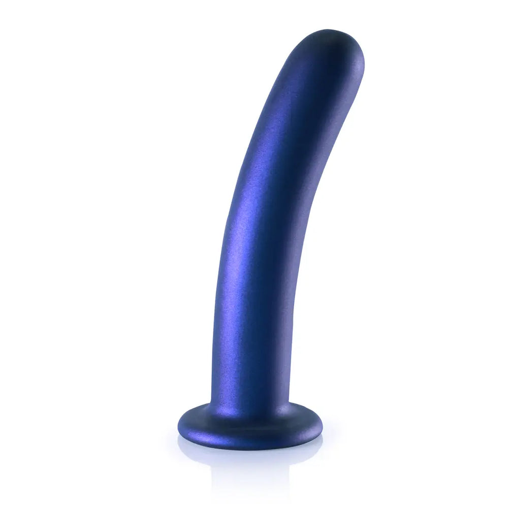Smooth Silicone G-Spot Dildo - 7'' / 17 cm - foto 6