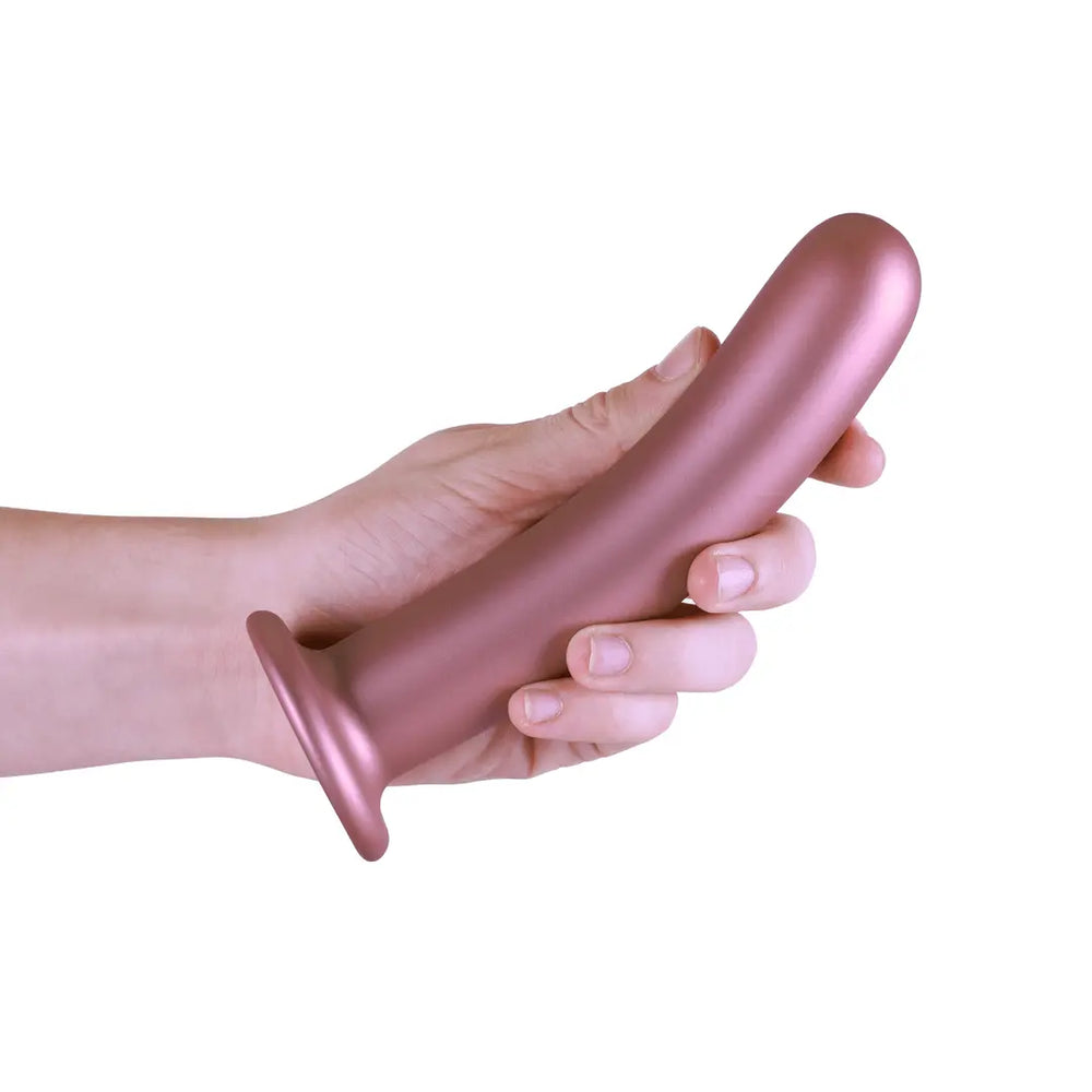 Smooth Silicone G-Spot Dildo - 7'' / 17 cm - foto 19
