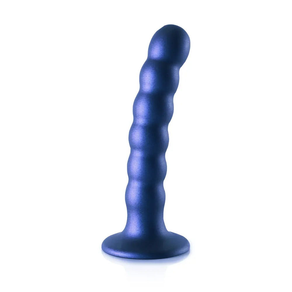Beaded Silicone G-Spot Dildo - 5'' / 13 cm - foto 18