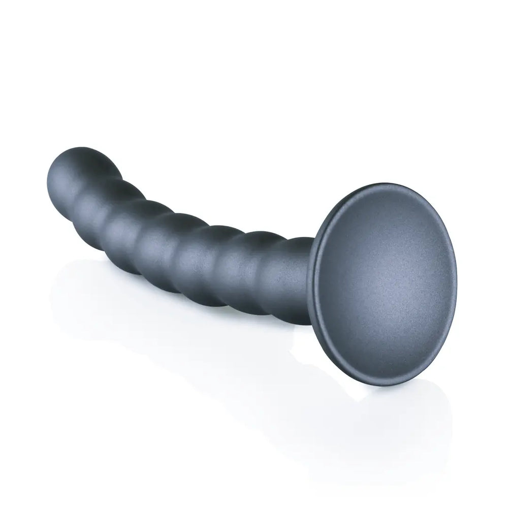 Beaded Silicone G-Spot Dildo - 6,5'' / 16,5 cm - foto 6