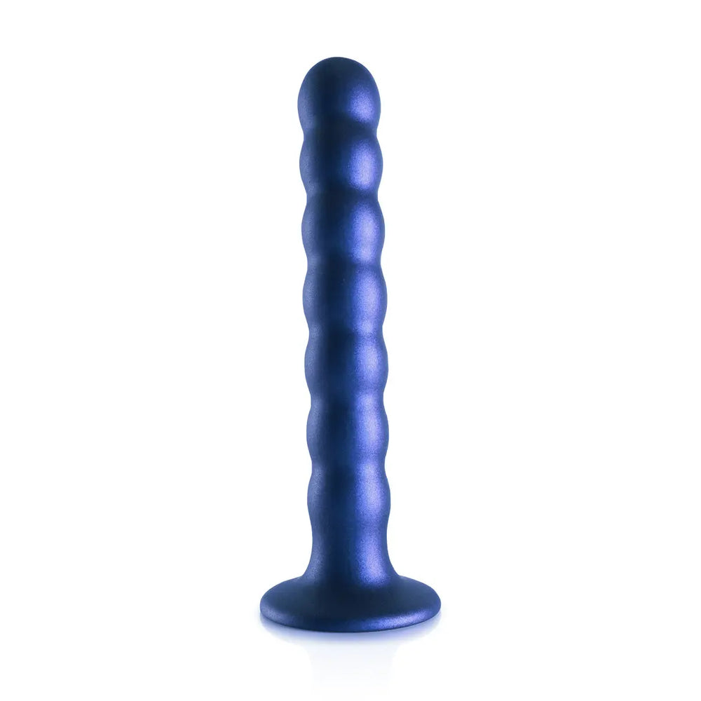 Beaded Silicone G-Spot Dildo - 6,5'' / 16,5 cm - foto 20