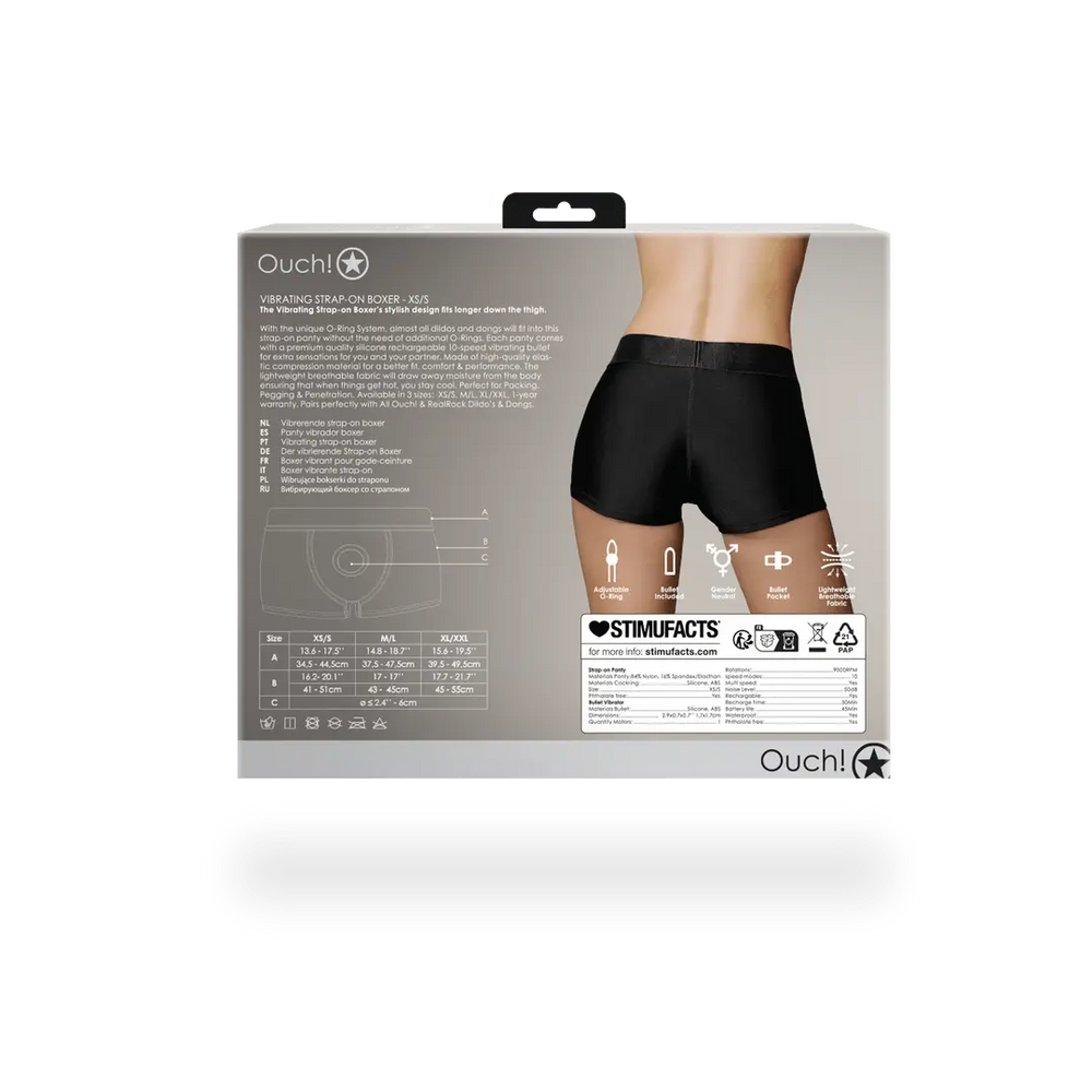 Vibrating Strap-on Boxer - foto 6