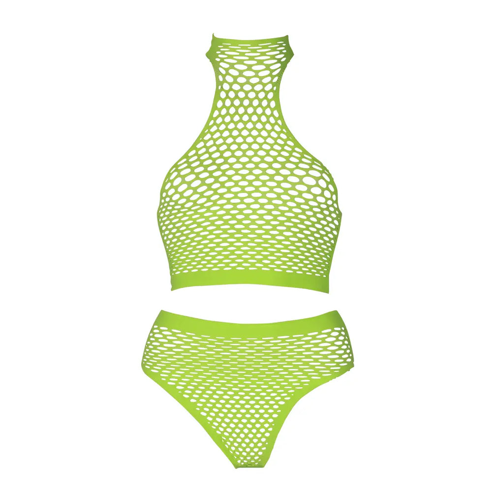 Ouch! - 2-delige Lingerie set - Neon - foto 7