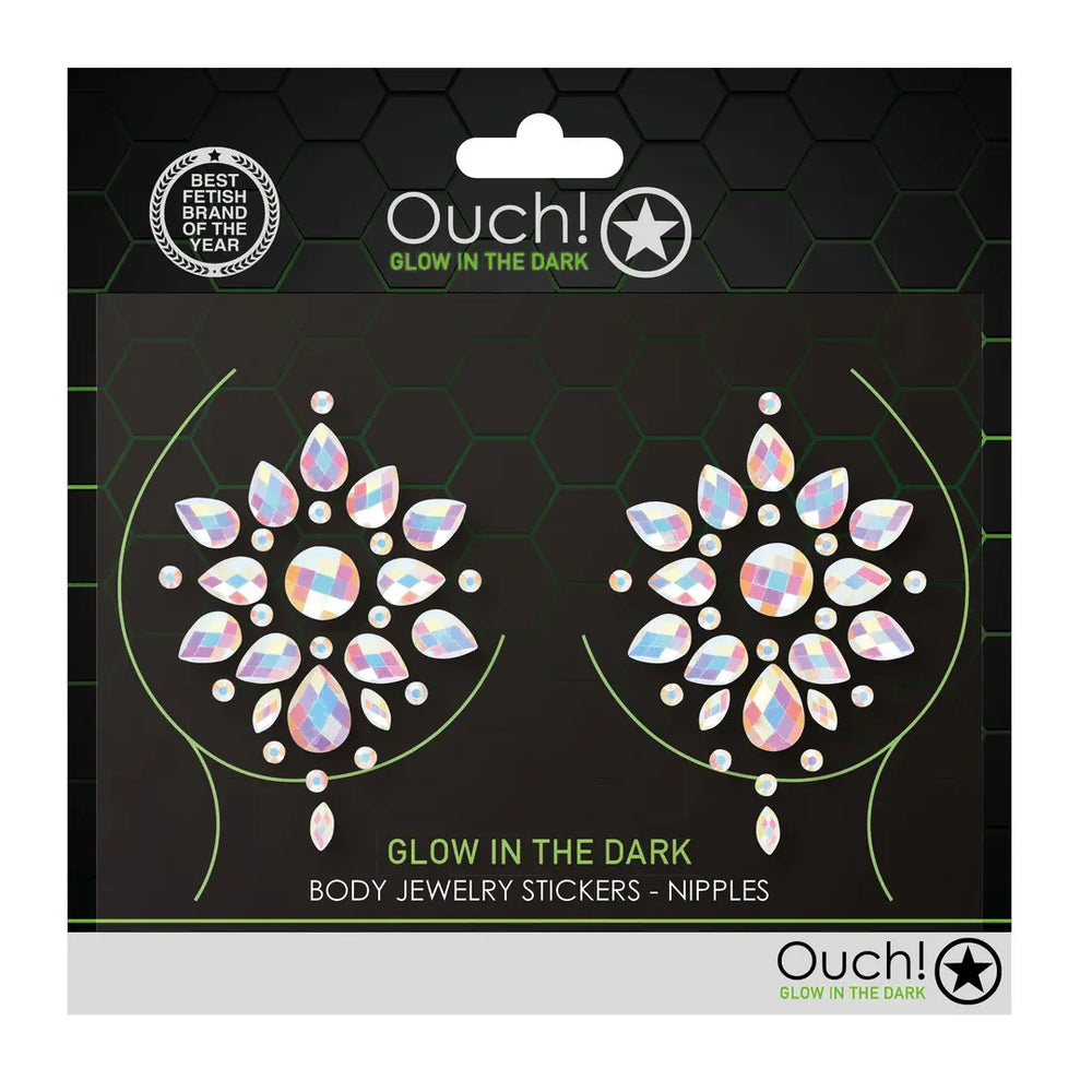Body Jewelry Stickers - Tepelstickers - foto 3