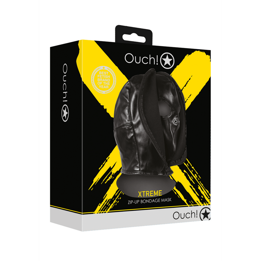 Zip-up Bondage Masker - foto 6