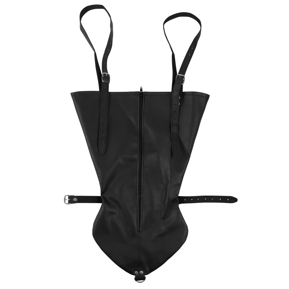 Zip-up Full Sleeve Arm Restraint - Zwart - foto 3