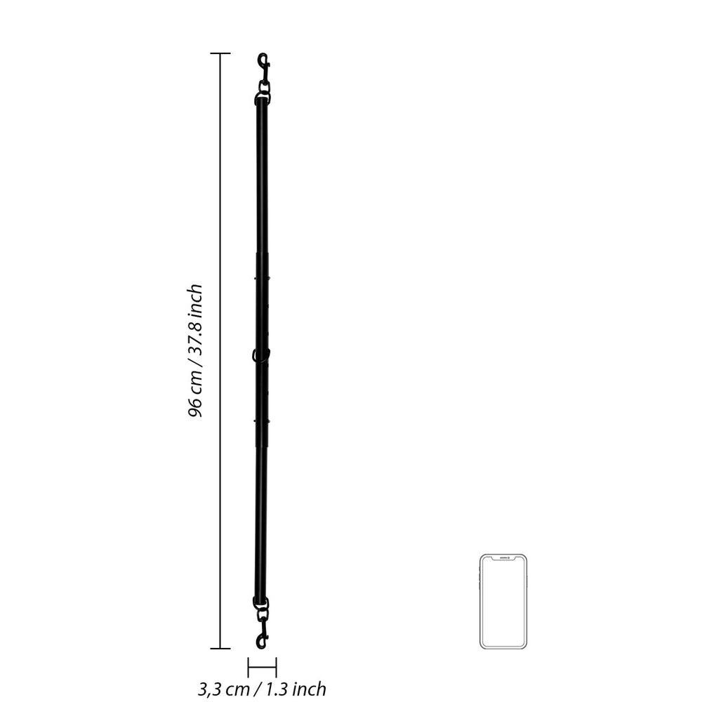 Verstelbare Spreader Bar - Zwart