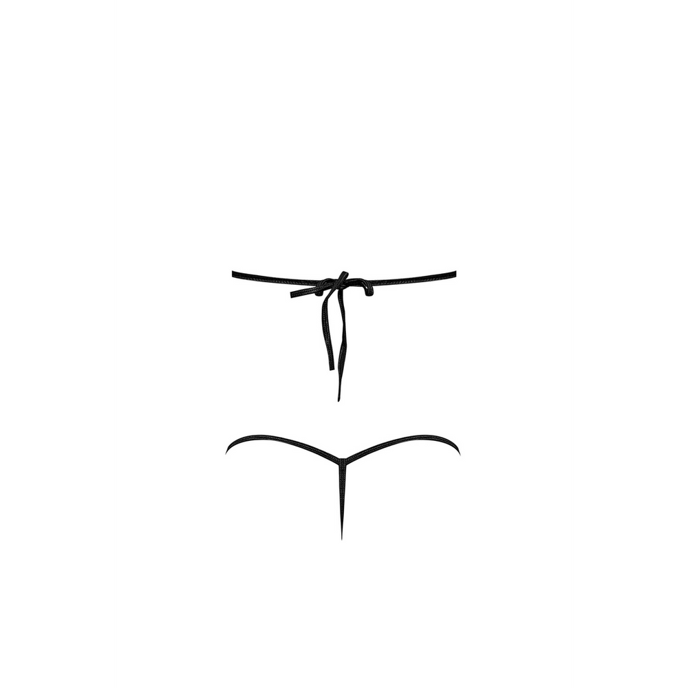 Orthia - Sexy Imitation Net Set with Bra and G-String - L/XL - foto 2