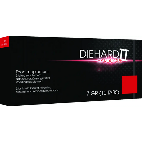 Diehard II Hardcore stimulerende capsules