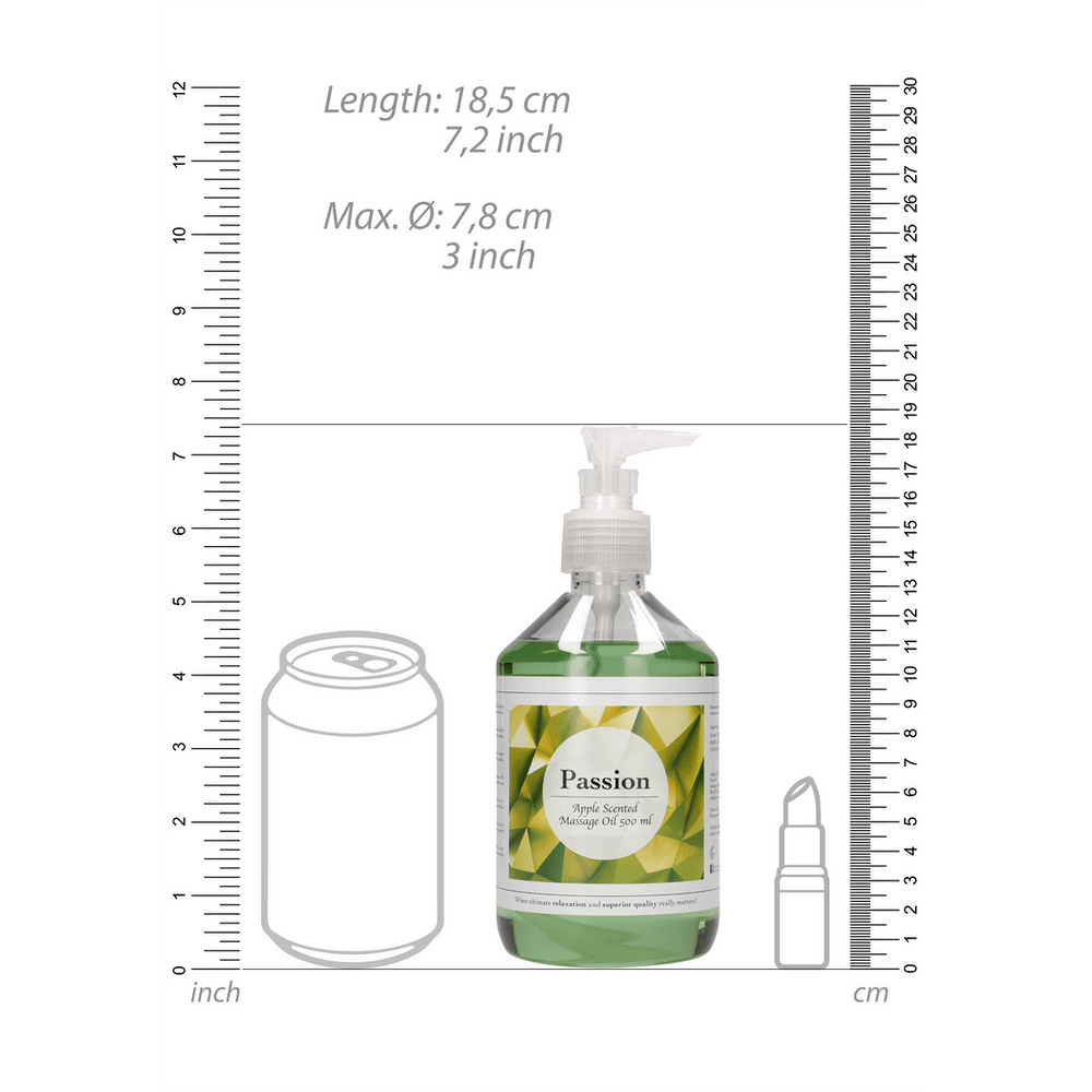 Passion - Massage Oil - Apple Scented - 17 fl oz / 500 ml - foto 7
