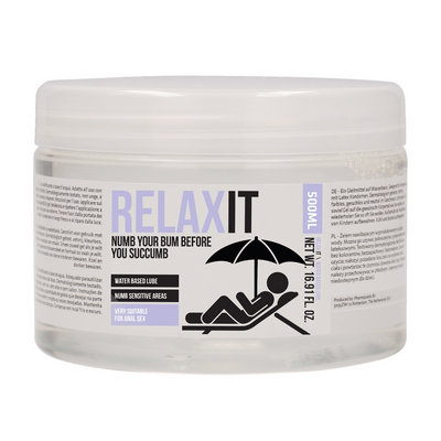 Relax It - Numb Your Bum Before You ontspannend glijmiddel - 17 fl oz / 500 ml