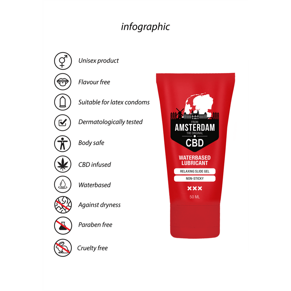From Amsterdam - Glijmiddel op waterbasis - 50 ml - foto 7