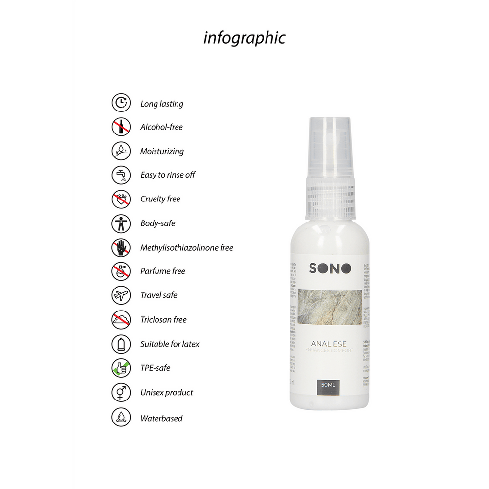 Anal Ese - Verdovend Anaal Glijmiddel - 50 ml - foto 4