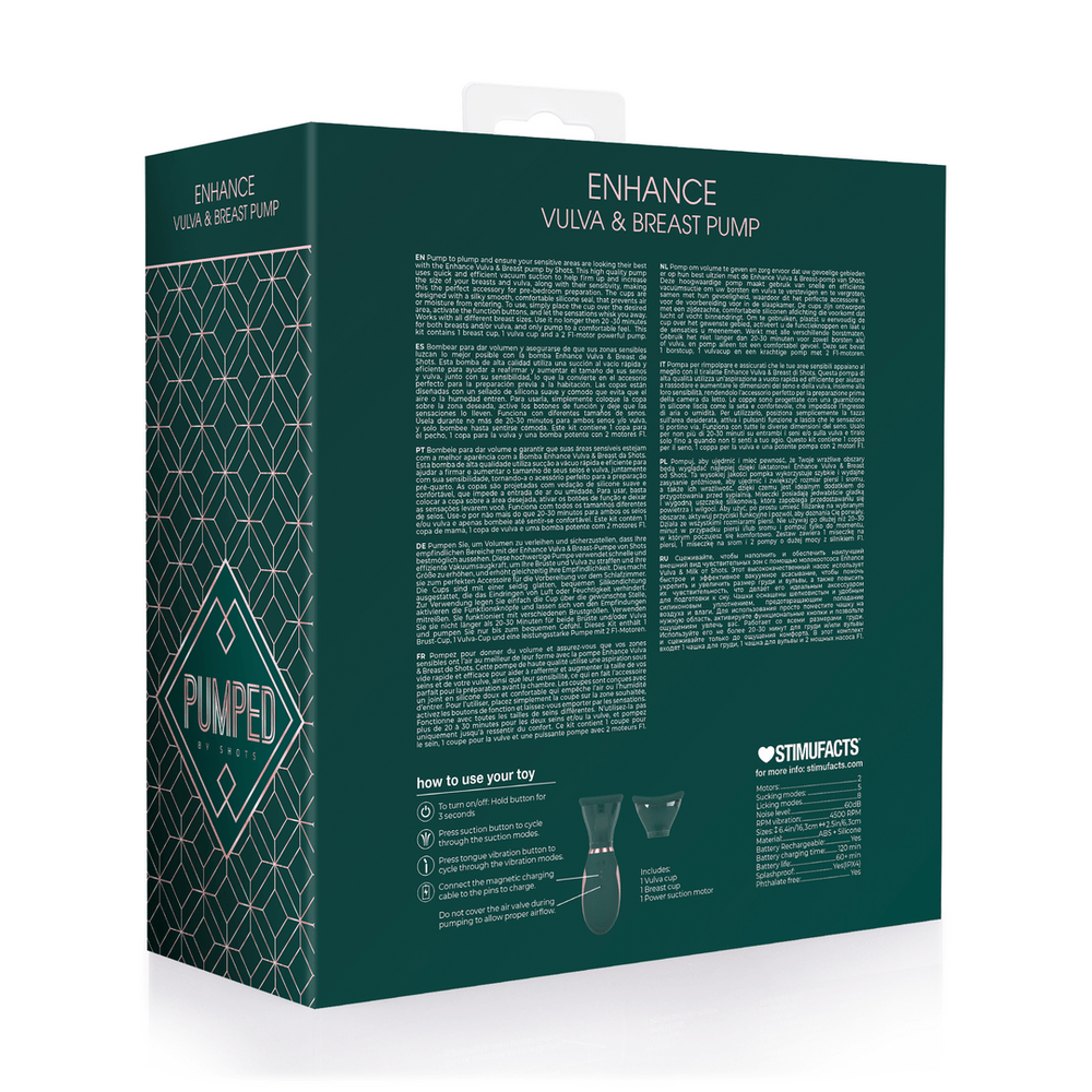 Enhance - Vagina & Tepel Stimulator - foto 16