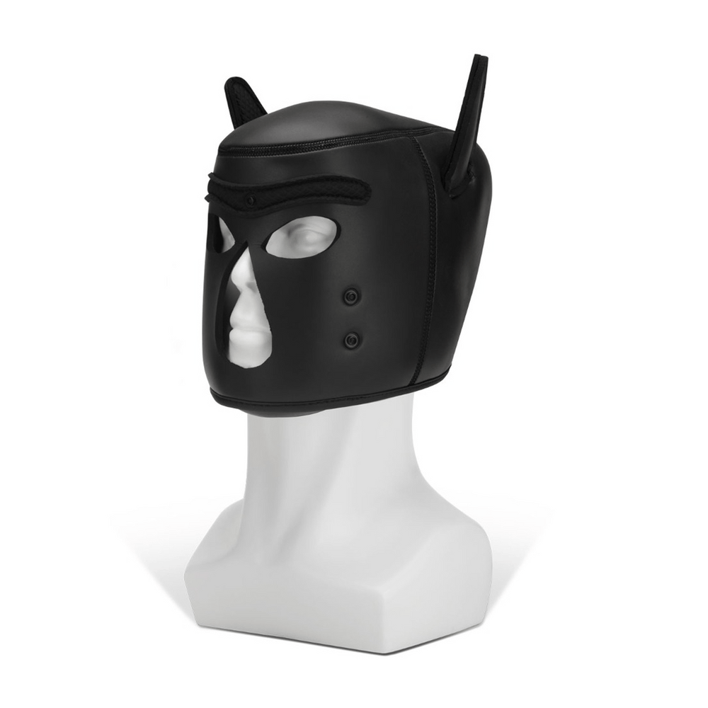 Neoprene Puppy Hood - Zwart - foto 2