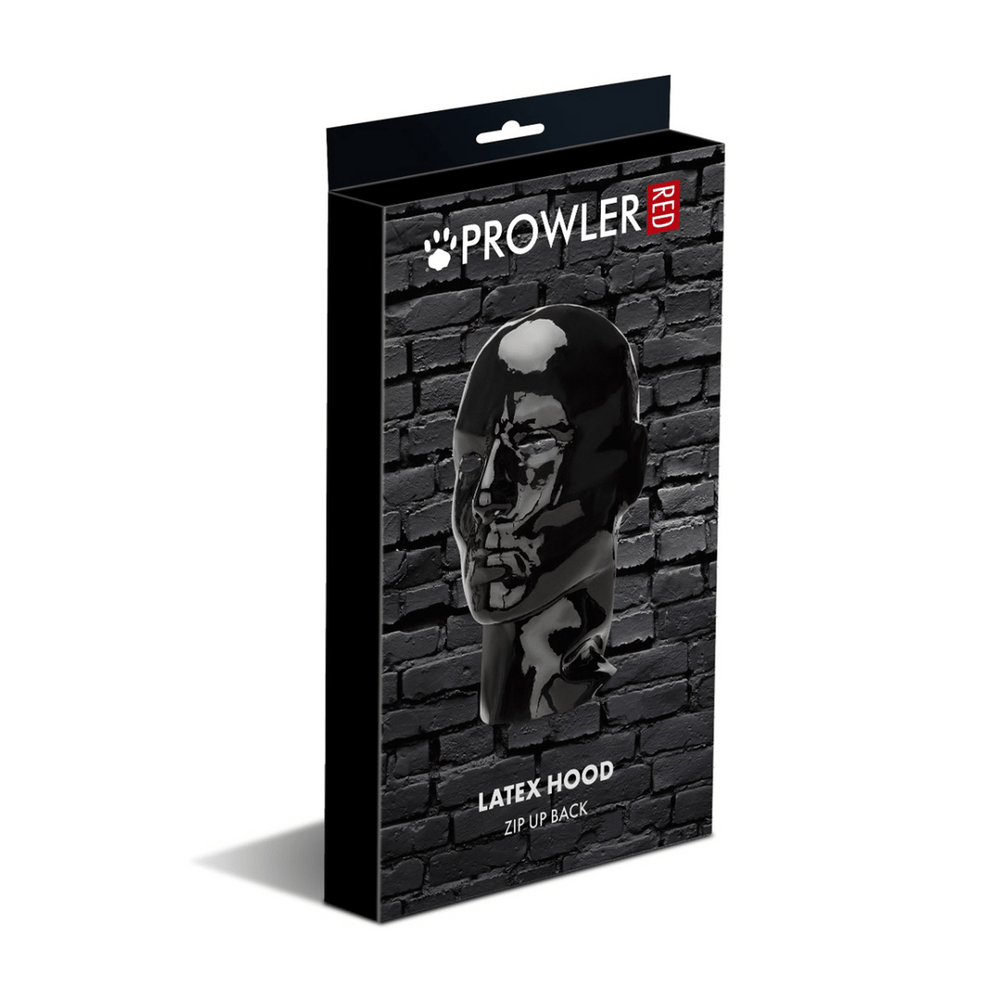 Latex Masker - Zwart - foto 4
