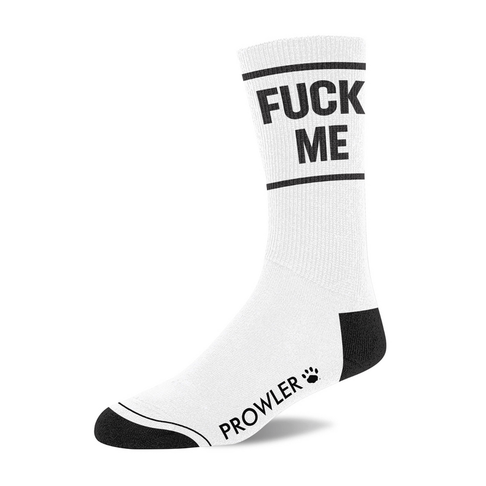 Fuck Me Socks - Wit/Zwart - foto 2