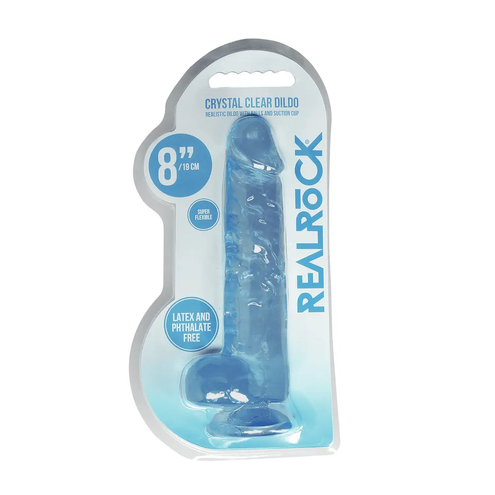 Realistic Dildo with Balls - 8 / 21 cm - foto 3
