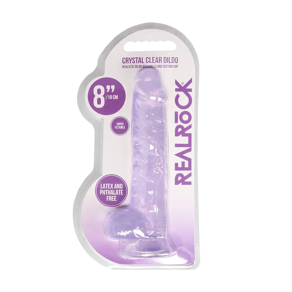 Realistic Dildo with Balls - 8 / 21 cm - foto 12