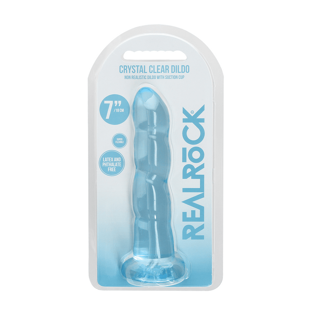 Non-Realistic Dildo with Suction Cup - 7 / 17 cm - foto 3