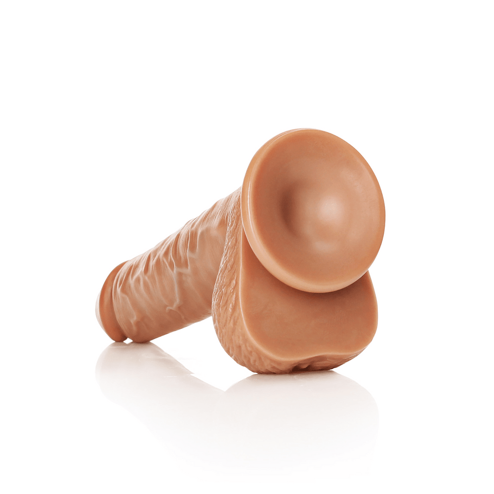 Straight Realistic Dildo with Balls and Suction Cup - 9 / 23 cm - foto 19