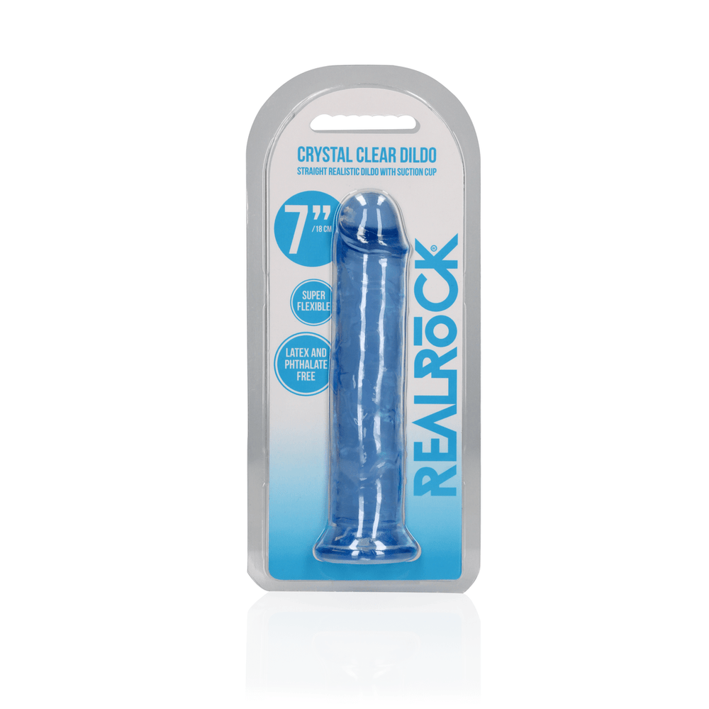 Crystal Straight - Realistische Dildo Met Zuignap - 18 cm - foto 3