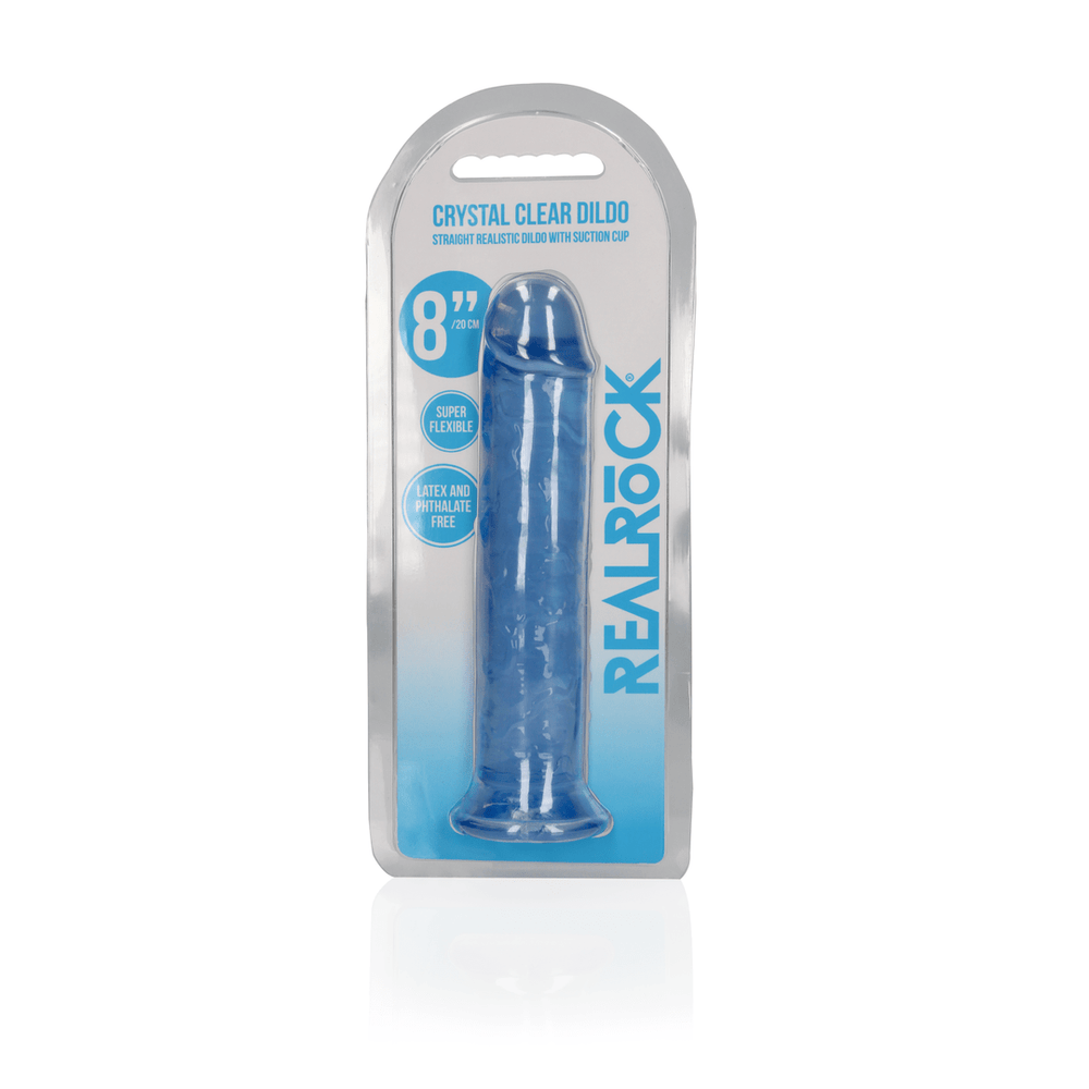 Straight Realistic Dildo with Suction Cup - 8'' / 20 - foto 3