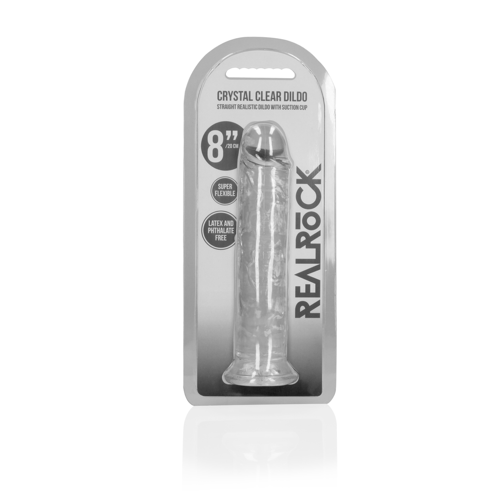 Straight Realistic Dildo with Suction Cup - 8'' / 20 - foto 16