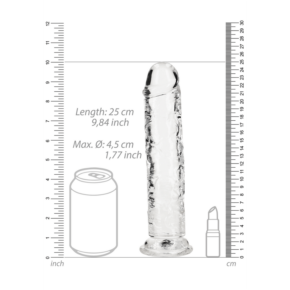 Straight Realistic Dildo with Suction Cup - 9'' / 23 - foto 20