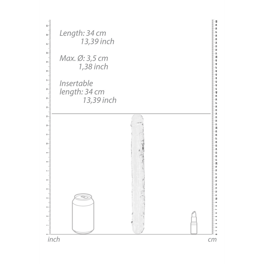 Realistic Double Dong - 13'' / 34 cm - foto 20