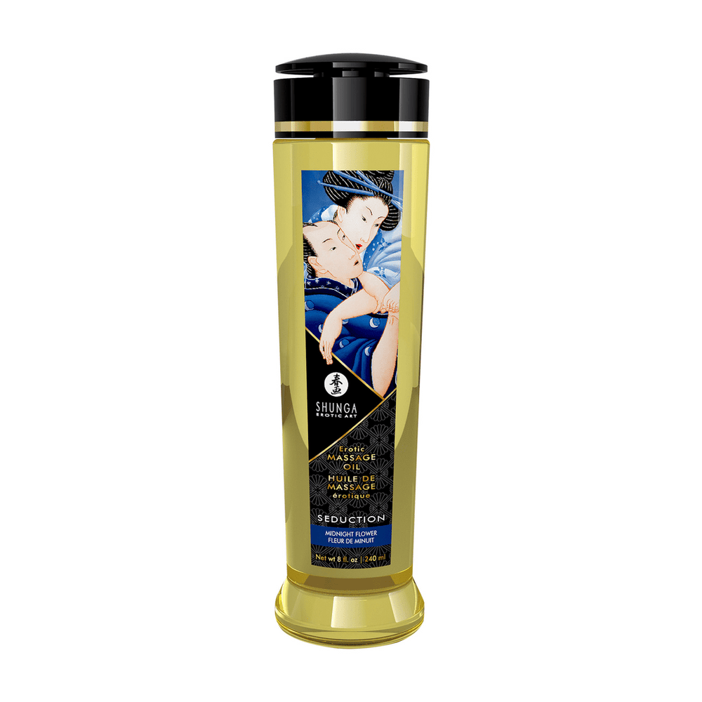 Erotic Massageolie - Midnight Flower - 240 ml - foto 2