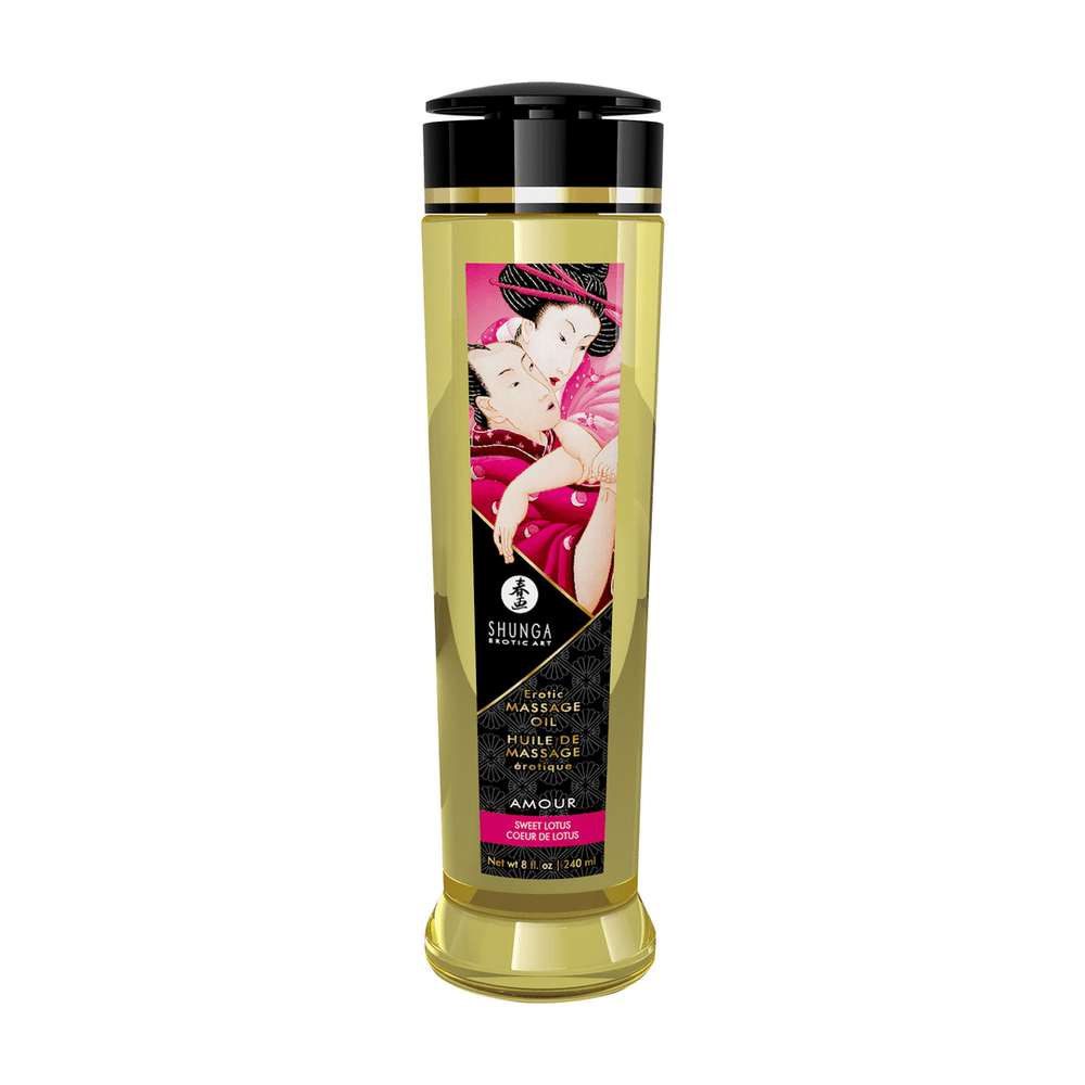 Erotic Massageolie - Sweet Lotus - 240 ml - foto 2