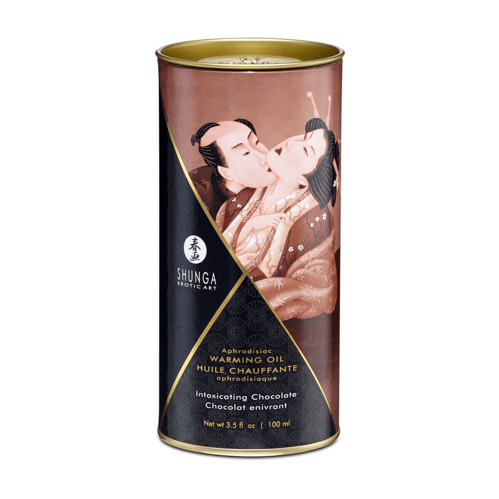 Verwarmende Massageolie - Chocolade - 100 ml - foto 4