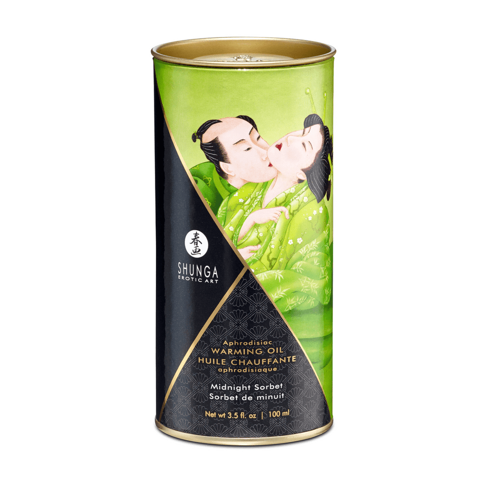 Verwarmende Massageolie - Midnight Sorbet - 100 ml - foto 4
