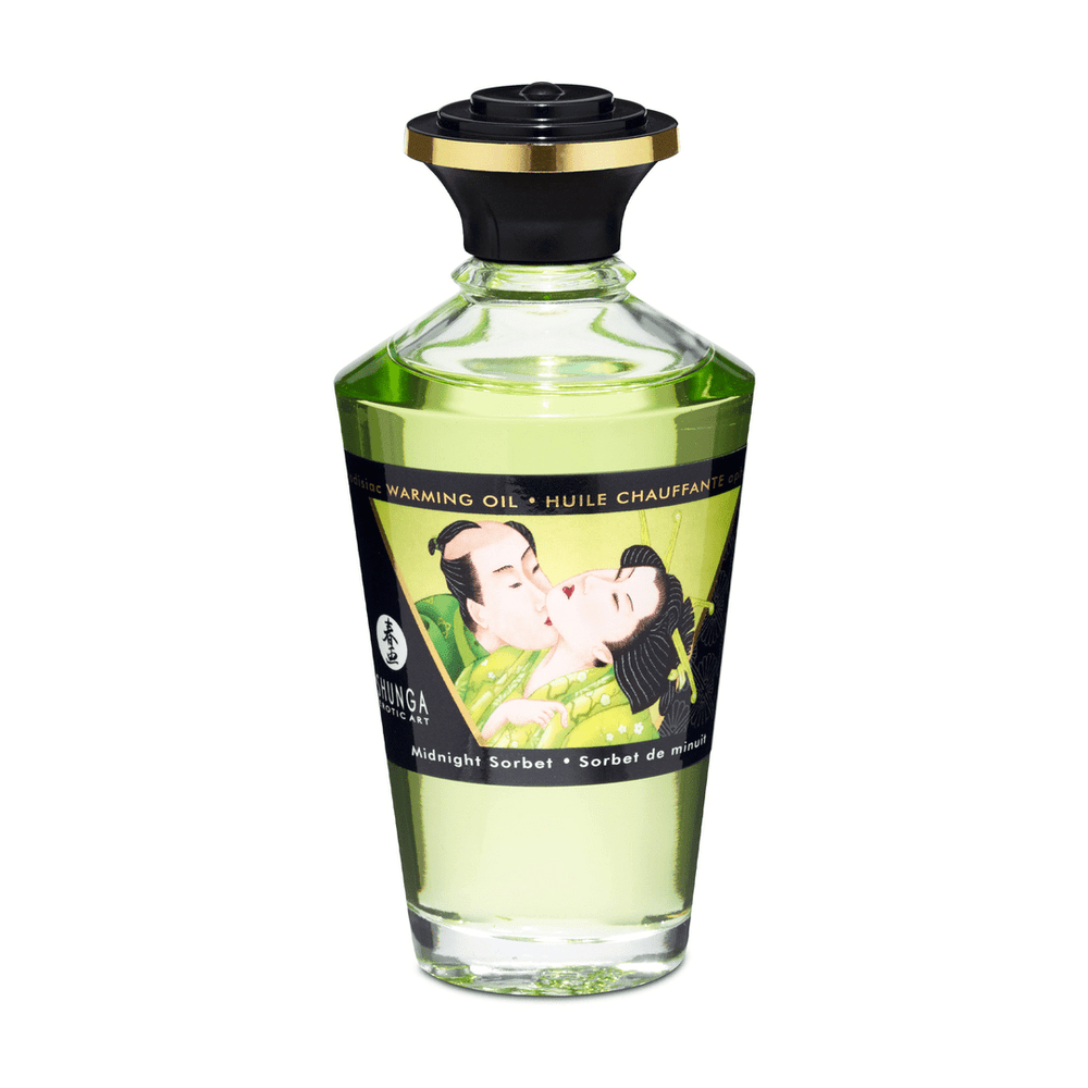 Verwarmende Massageolie - Midnight Sorbet - 100 ml - foto 2