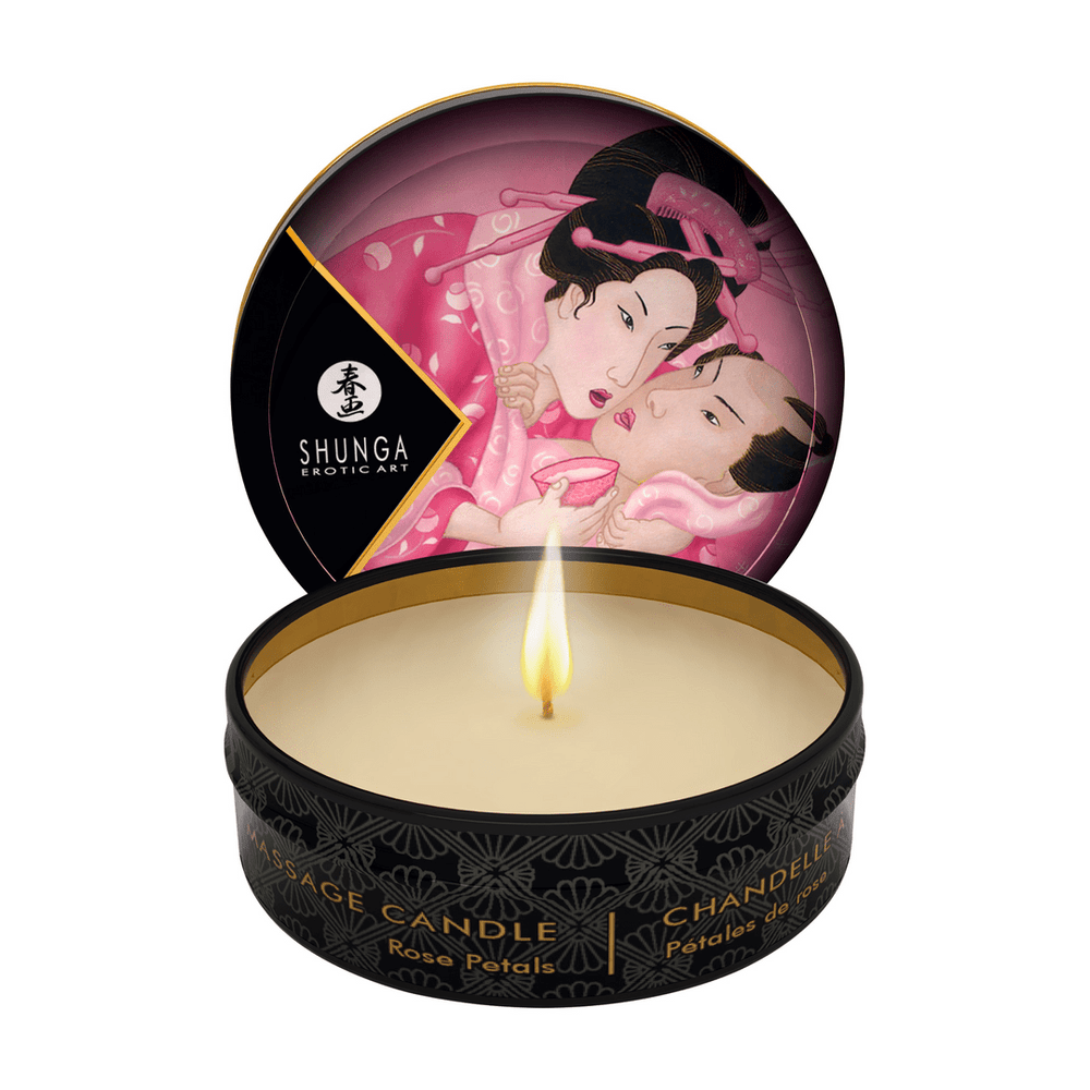 Mini Massage Kaars - Roses - 30 ml - foto 2