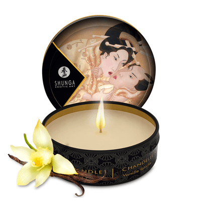 mini massage kaars vanilla - 1 oz / 30 ml