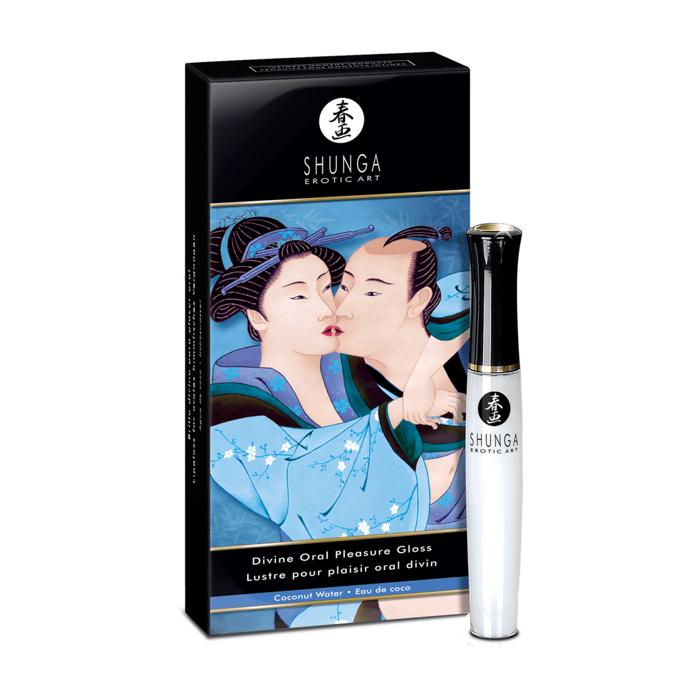 Divine Oral Pleasure Gloss - Coconut Water -10 ml - foto 2