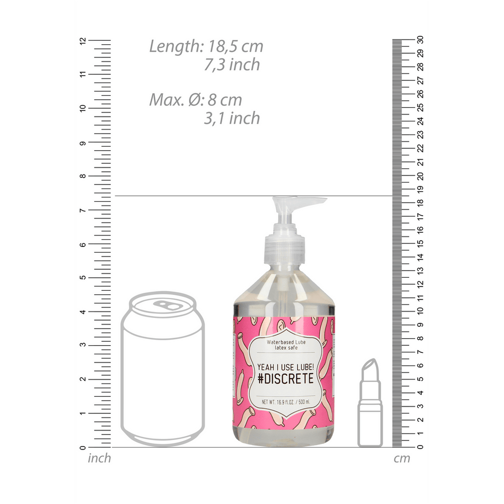 Yeah I Use Lube - Waterbasis Glijmiddel - 500 ml - foto 5