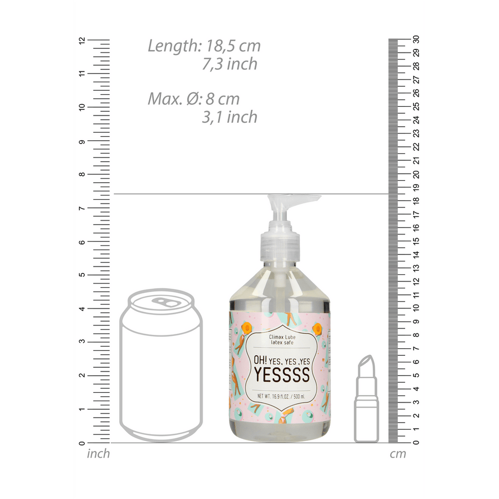 Climax Glijmiddel - OH Yes. Yes. Yes. YESSSS - 500 ml - foto 5