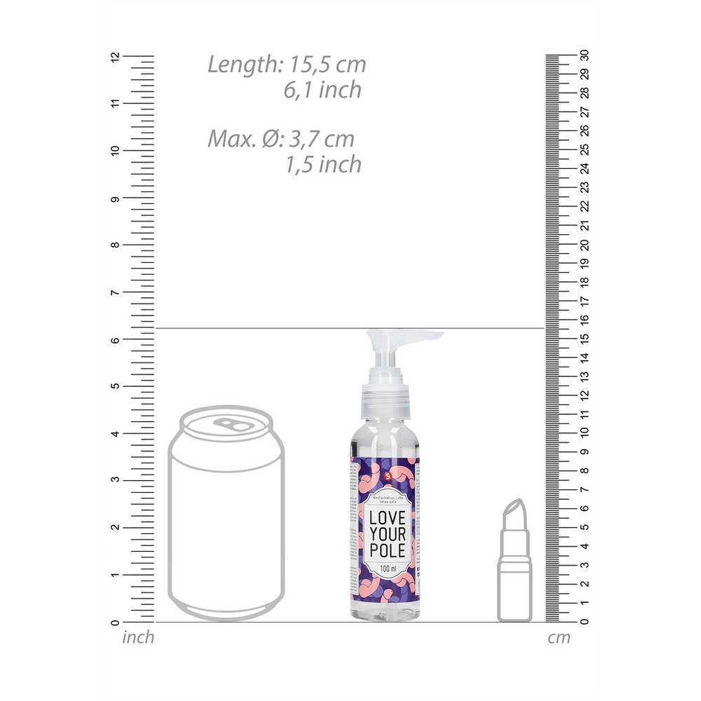 Love Your Pole - Masturbatie Glijmiddel - 100 ml - foto 5