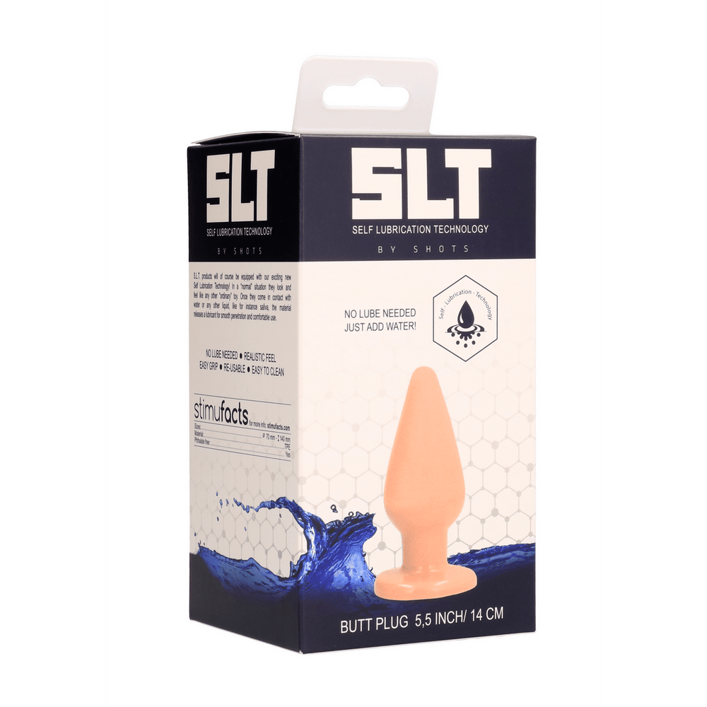 Self Lubrication 5 Inch Buttplug - Flesh.. - foto 2
